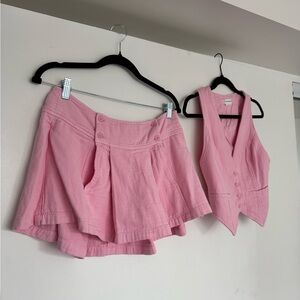 Lovers & Friends Pink Skirt Set